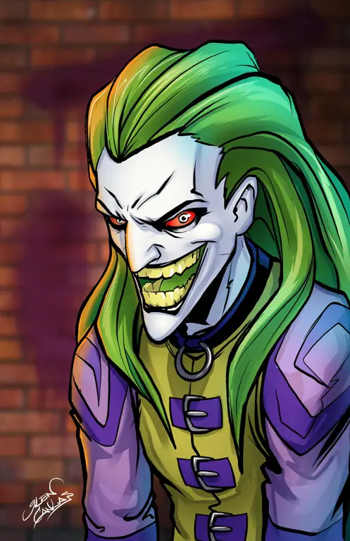 Gambar Joker dari Batman: The Animated Series