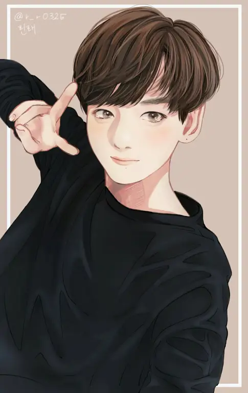 Gambar Jungkook versi chibi