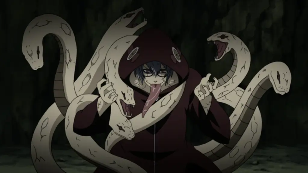 Gambar Kabuto Yakushi dan Orochimaru