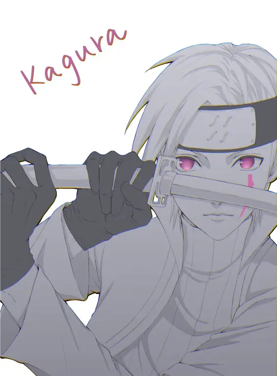 Gambar Kagura Karatachi dari anime Boruto