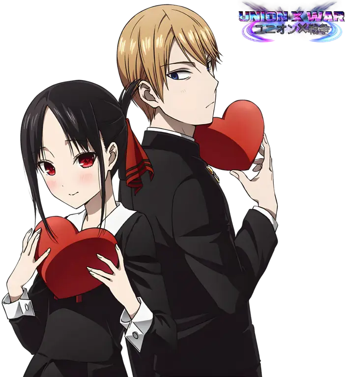 Gambar Kaguya Shinomiya dan Miyuki Shirogane