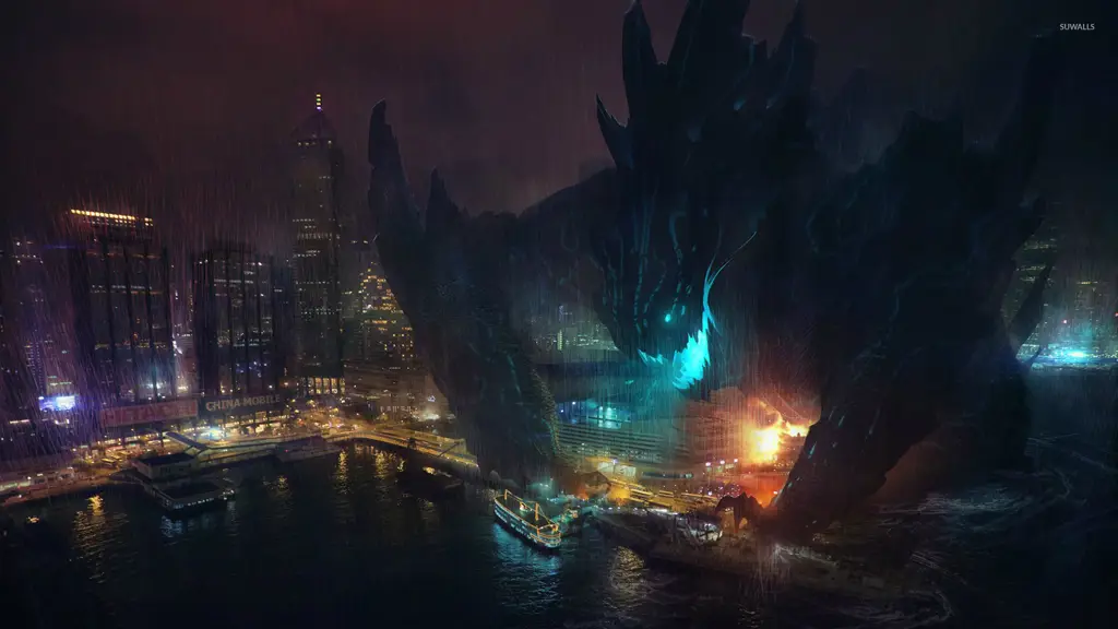 Gambar Kaiju, monster raksasa dari film Pacific Rim