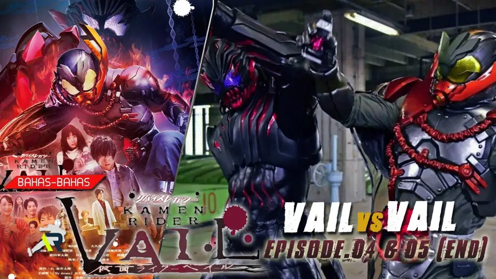 Perbandingan Kamen Rider Vail dengan Kamen Rider lainnya