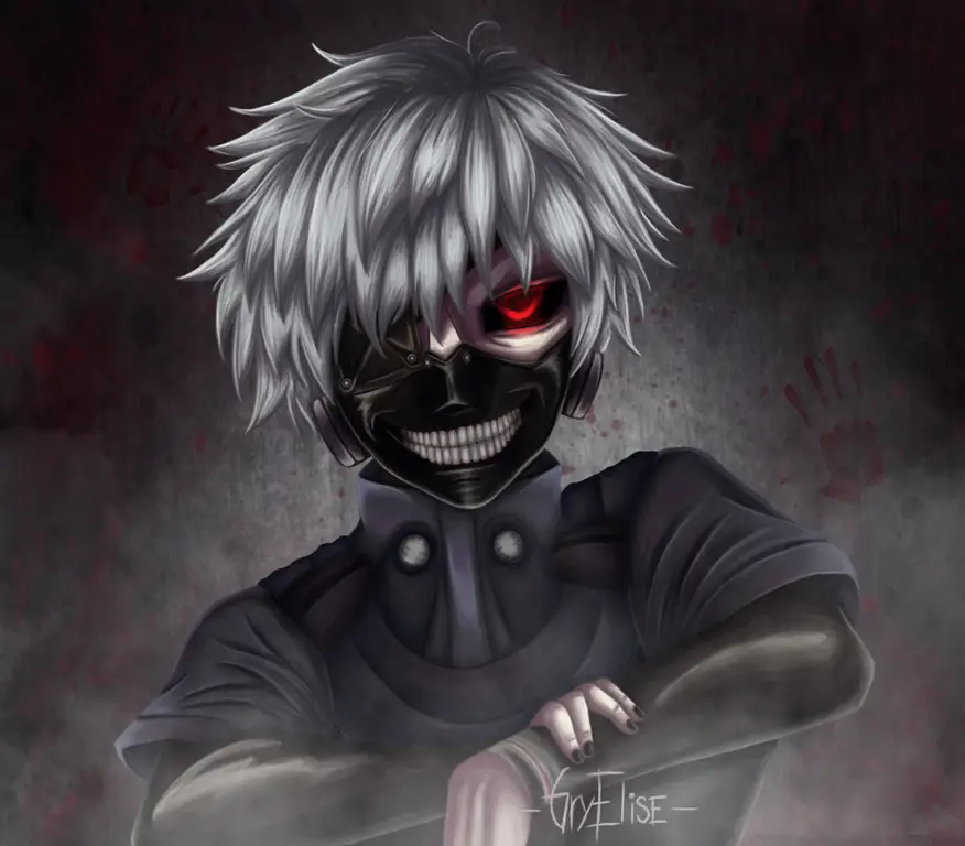 Gambar Kaneki Ken dari Tokyo Ghoul