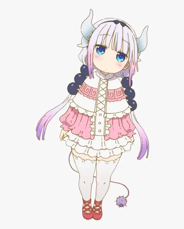 Gambar Kanna di Miss Kobayashi season 2