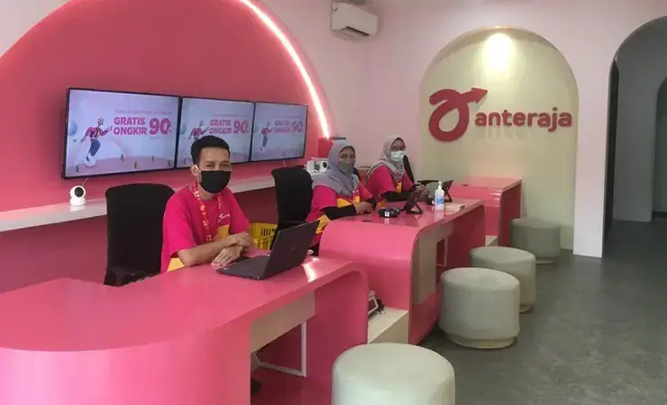 Gambar kantor Anteraja di Bandar Lampung