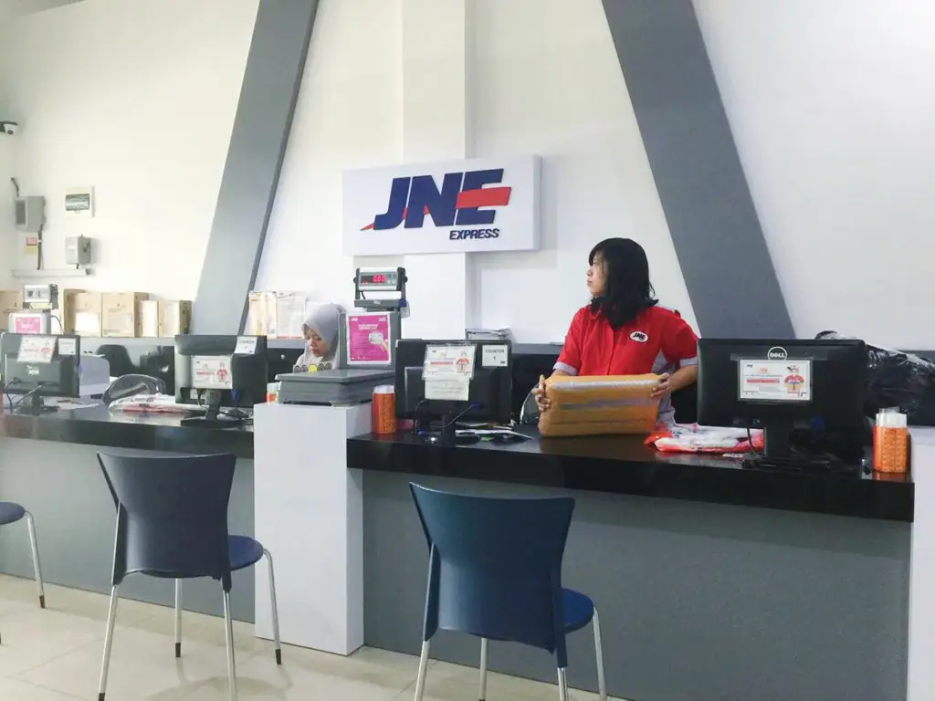 Gambar kantor JNE Bandar Jaya