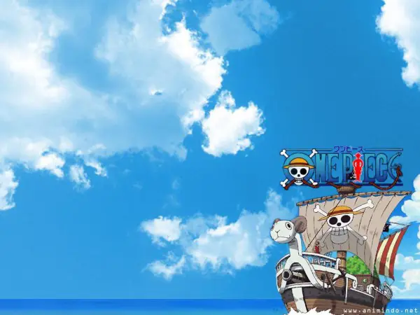 Gambar kapal Going Merry dari One Piece dengan resolusi 1080p