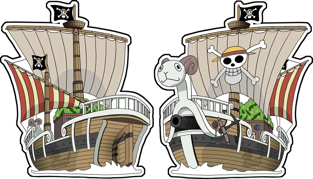 Gambar Going Merry, kapal One Piece