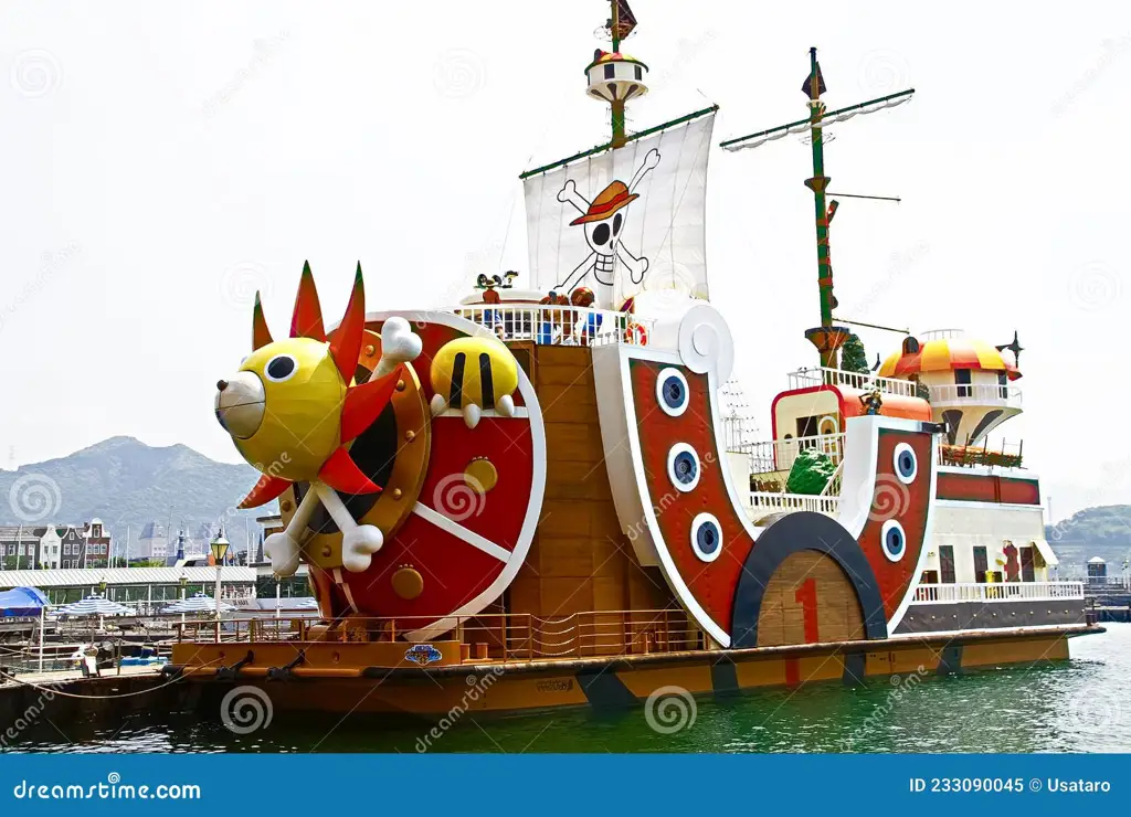 Gambar kapal Thousand Sunny