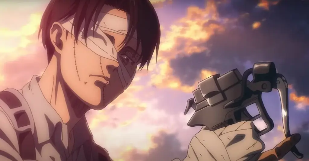 Gambar Levi Ackerman dari Shingeki no Kyojin Season 3