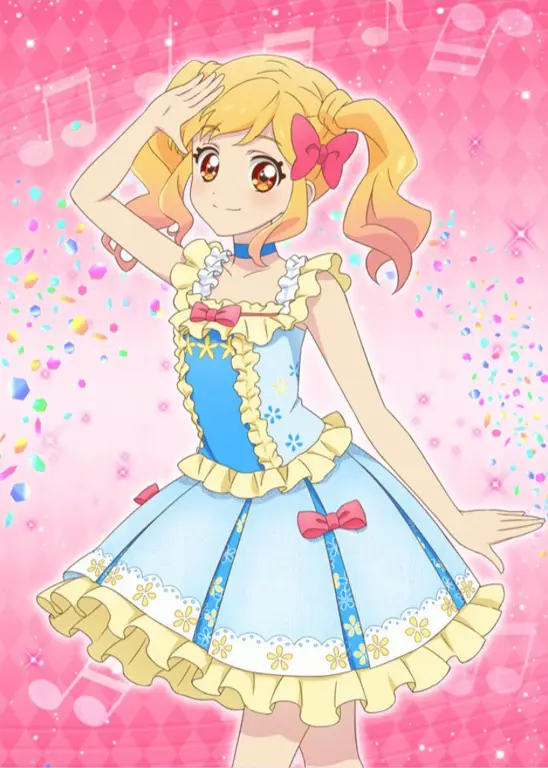 Gambar karakter-karakter dalam anime Aikatsu Stars!