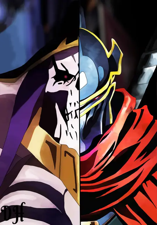 Gambar Ainz Ooal Gown dari Overlord