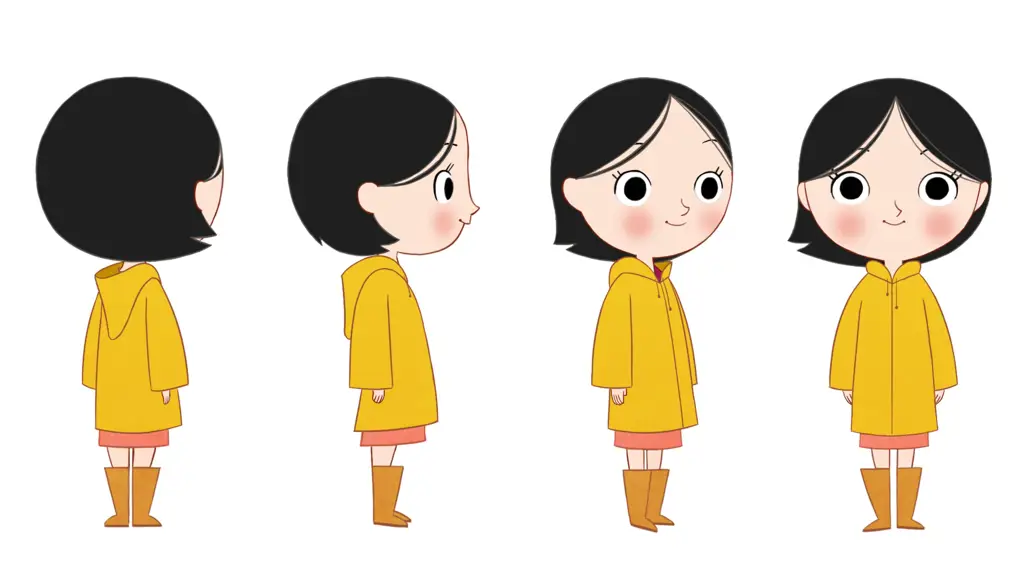 Karakter Anime 2.5 Dimensi yang Lebih Realistis Ilustrasi karakter anime 2.5 dimensi