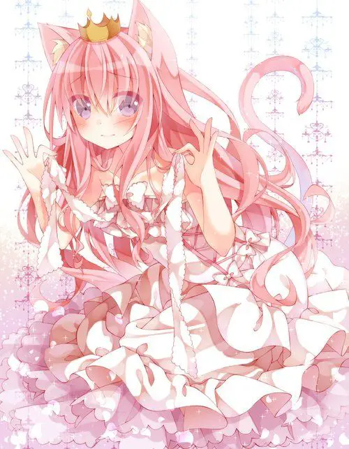 Karakter Anime Bernama Maki Ilustrasi gadis anime dengan rambut merah muda