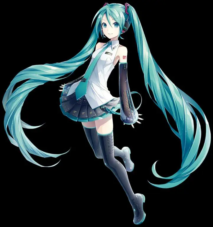 Karakter Anime dalam Ilustrasi Ilustrasi karakter anime