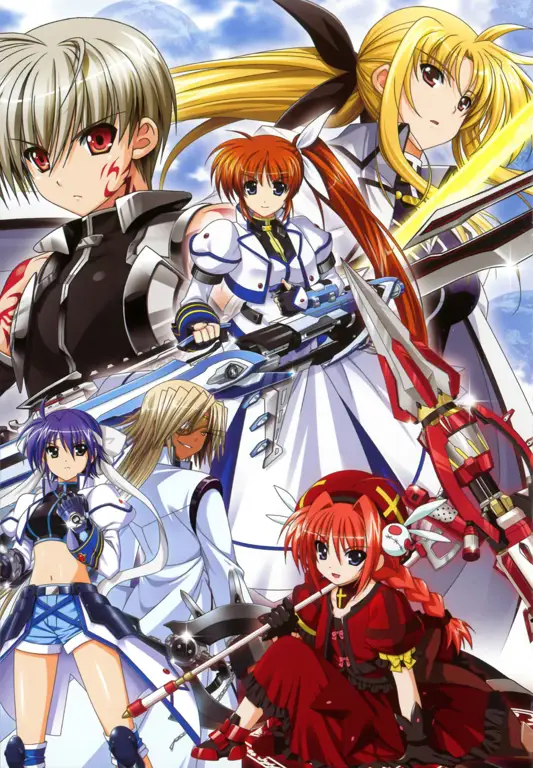 Karakter Anime dengan Kekuatan Sihir Gambar seorang gadis anime dengan kekuatan sihir