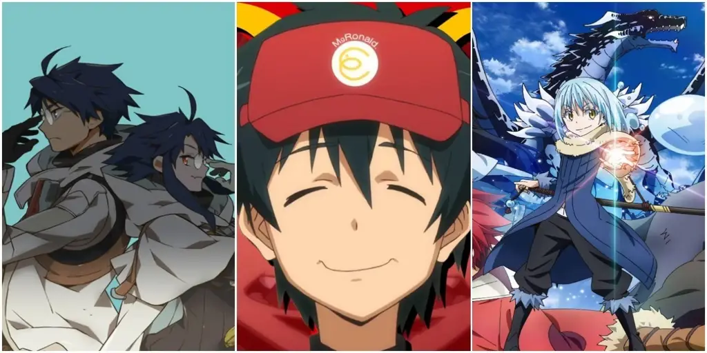 Karakter Anime di Dunia Baru Ilustrasi karakter anime yang pindah ke dunia lain