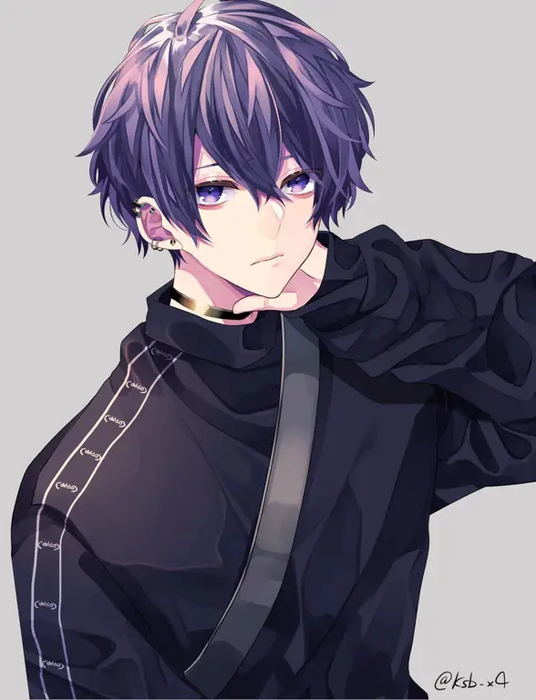 Karakter Anime Ganteng dan Keren Gambar karakter anime laki-laki yang tampan dan keren