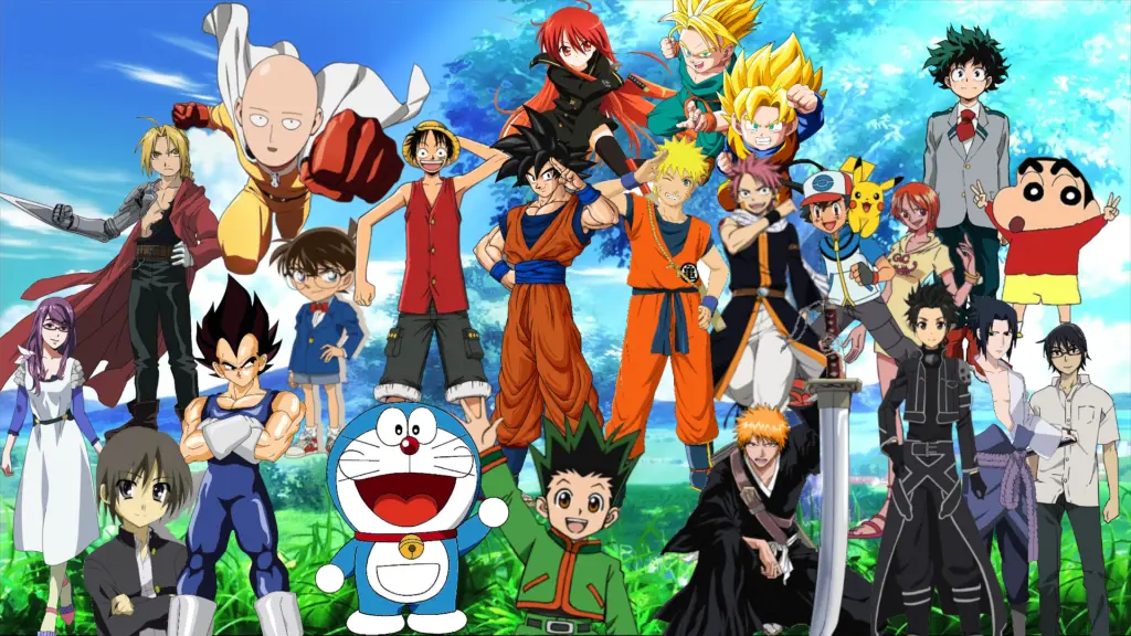 Gambar karakter anime yang keren dan stylish