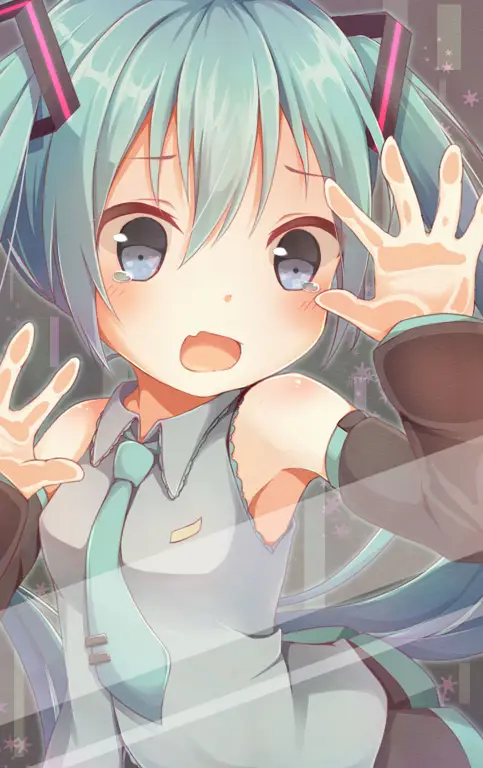 Gambar gadis anime loli yang menggemaskan