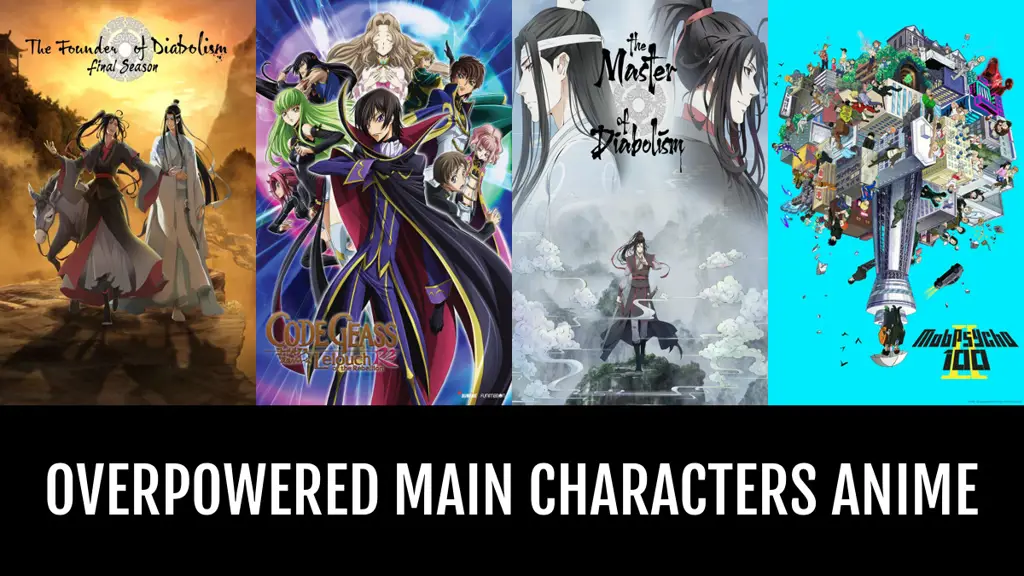 Gambar karakter anime overpower tahun 2019