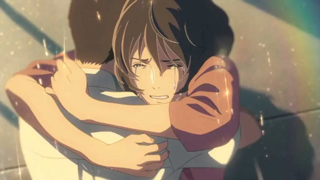 Karakter anime yang sedang bersedih Momen emosional dalam anime