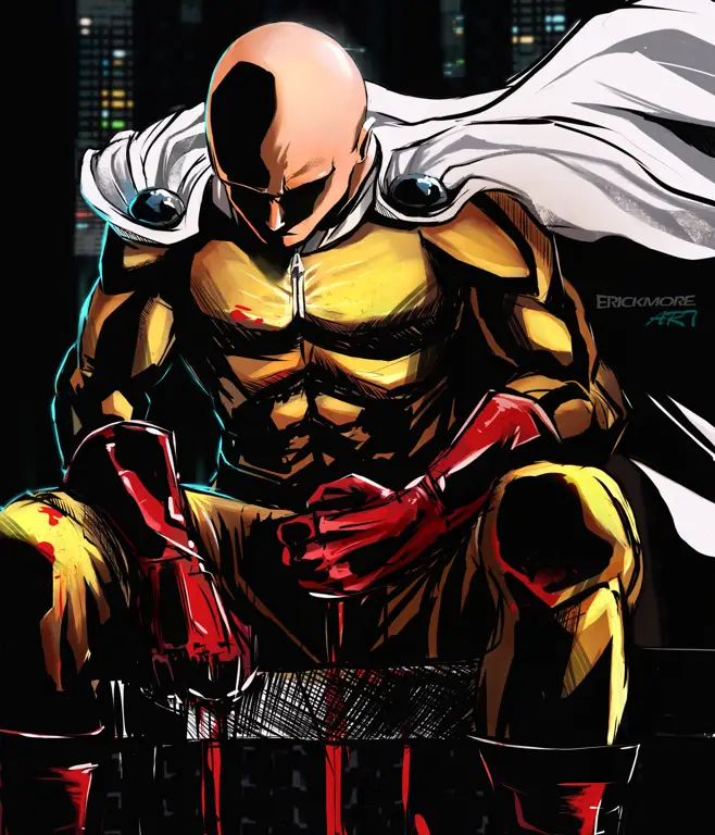 Ilustrasi karakter baru One Punch Man