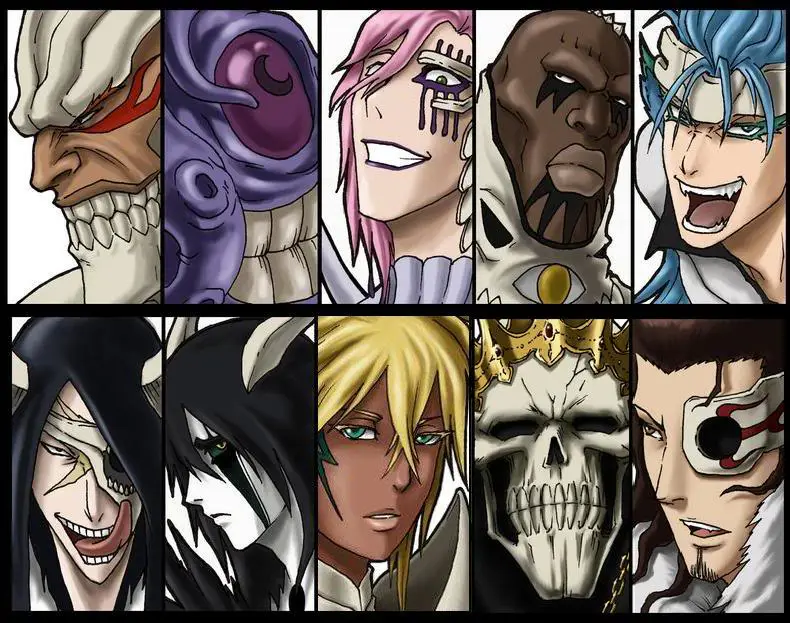 Gambar karakter utama Bleach