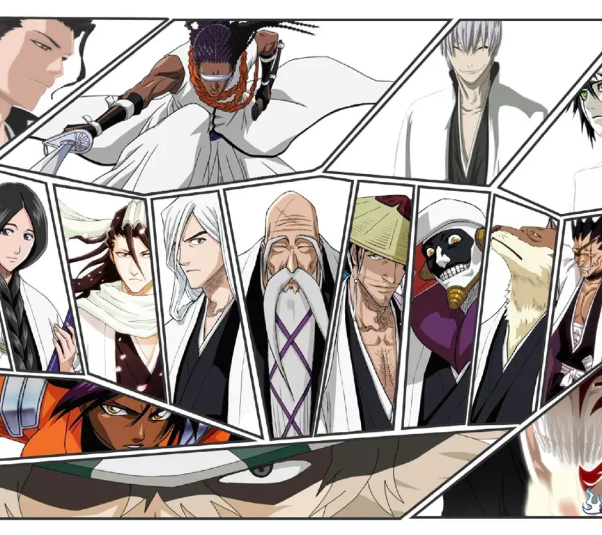 Gambar karakter-karakter Bleach