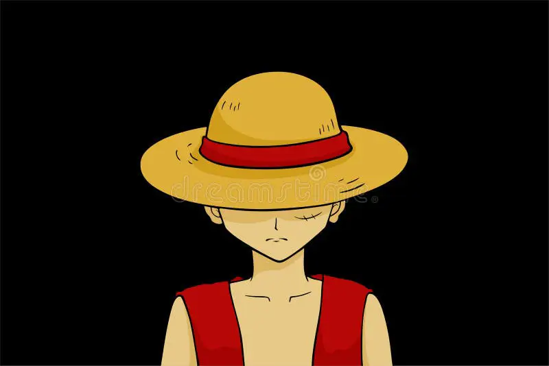 Ilustrasi karakter One Piece yang berwarna-warni