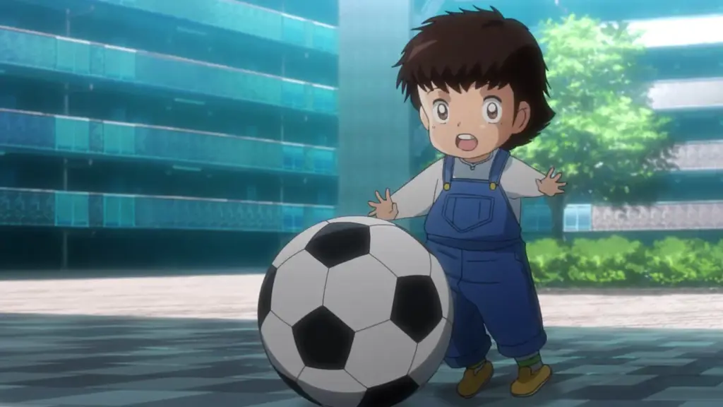 Gambar para karakter utama Captain Tsubasa
