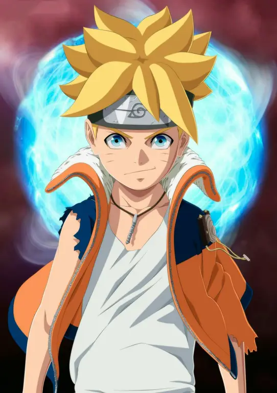 Gambar para karakter Boruto