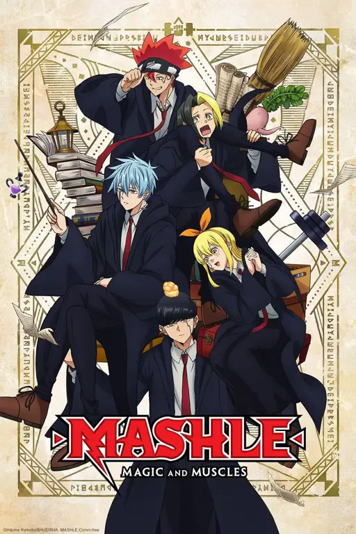 Karakter-karakter utama dalam anime Mashle