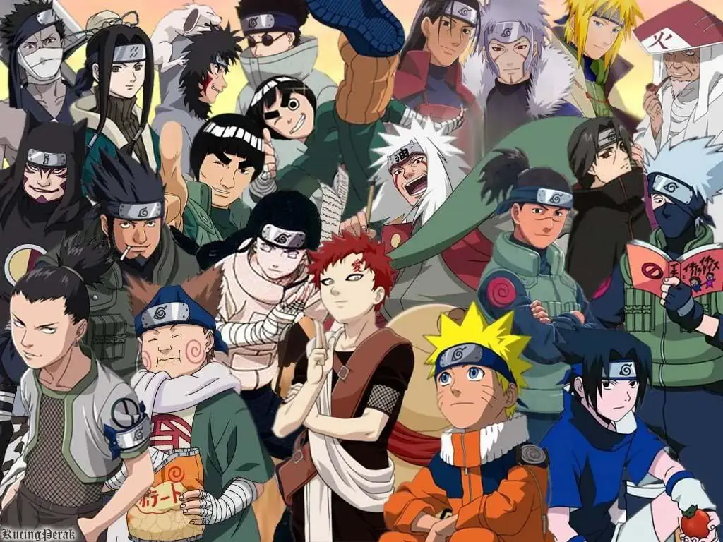 Karakter Favoritmu Gambar karakter-karakter Naruto