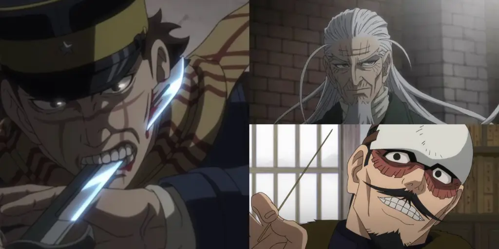 Karakter-karakter dalam anime Golden Kamuy