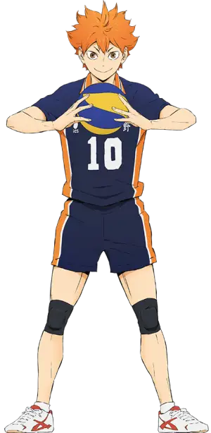 Gambar karakter-karakter utama Haikyuu!!