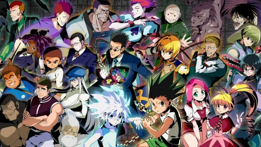 Gambar para karakter dalam anime Hunter x Hunter versi 2011