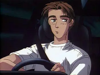 Gambar para karakter utama Initial D