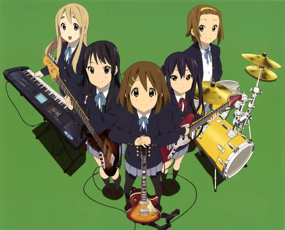 Karakter-karakter dalam anime K-On!