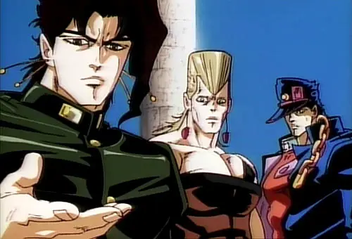 Gambar karakter-karakter dalam JoJo’s Bizarre Adventure 1993