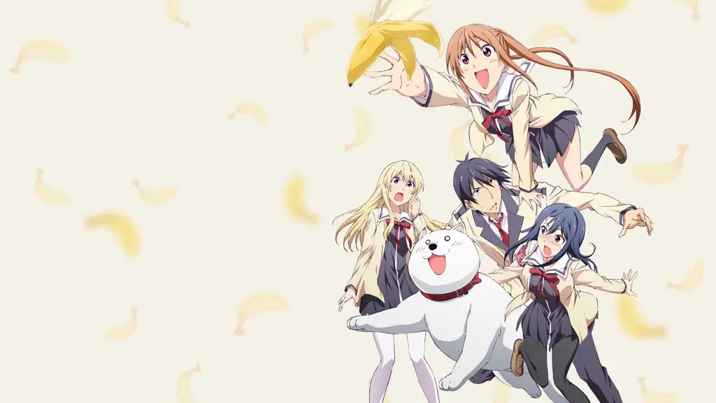 Gambar karakter-karakter Aho Girl