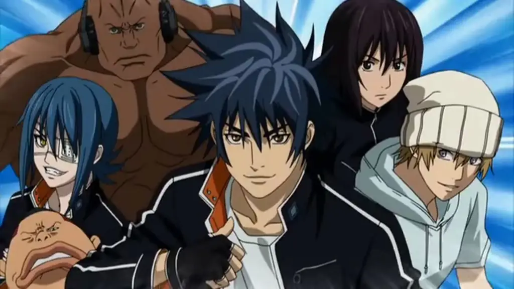 Ilustrasi karakter-karakter dalam anime Air Gear