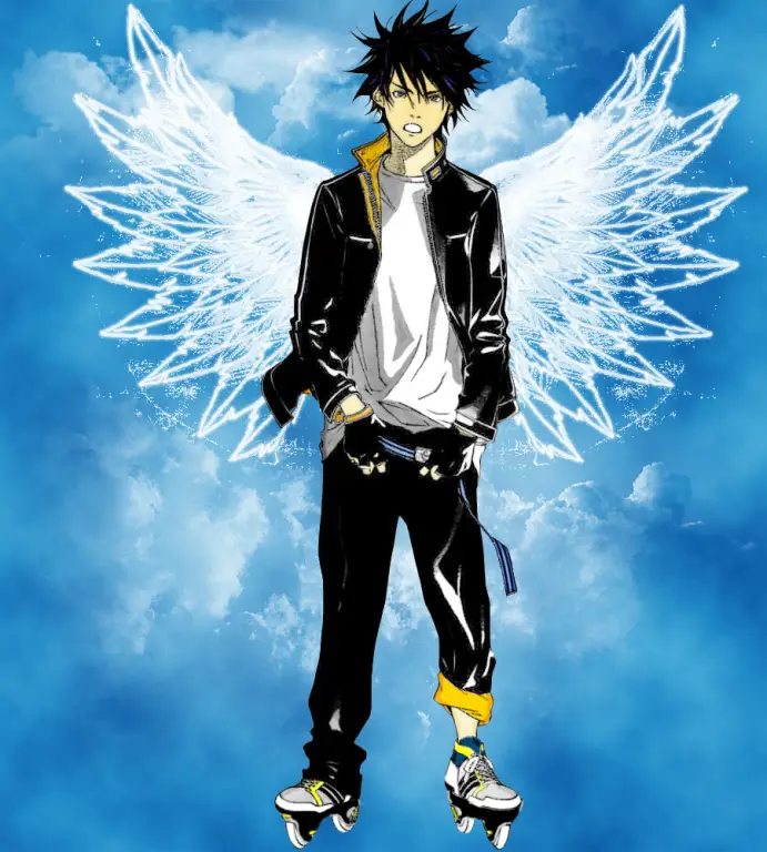 Ilustrasi karakter Air Gear yang keren