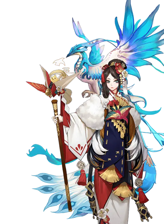 Ilustrasi karakter-karakter dalam anime Onmyoji