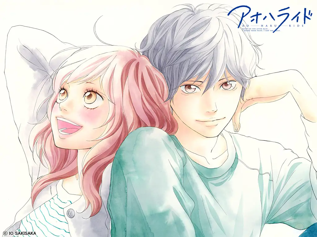 Karakter-karakter dalam anime Ao Haru Ride