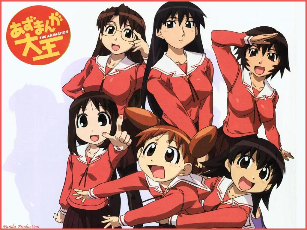 Gambar karakter-karakter Azumanga Daioh