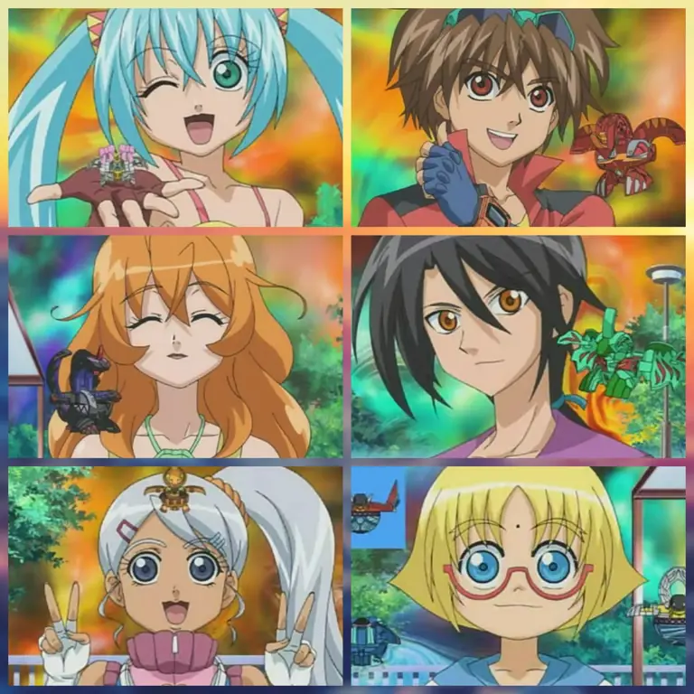 Gambar karakter Bakugan