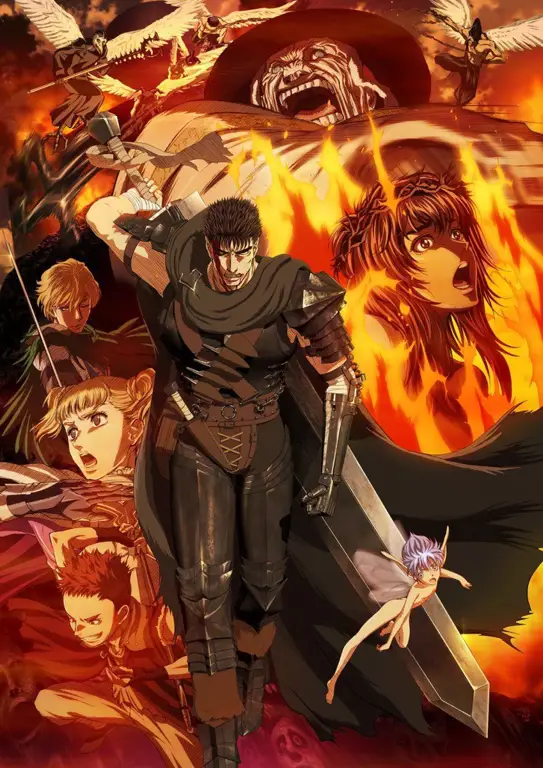 Gambar karakter-karakter Berserk