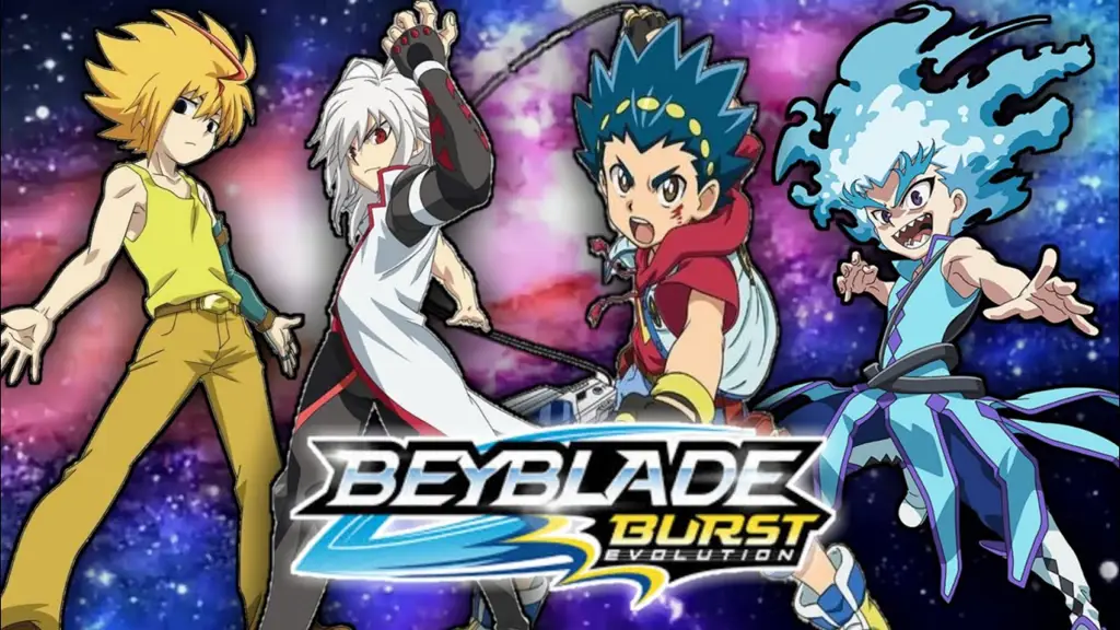 Gambar karakter Beyblade Evolution